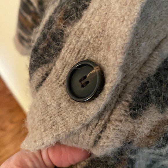 Rails Leopard Print Alpaca Wool Blend Cardigan – Size XS - Picture 5 of 8